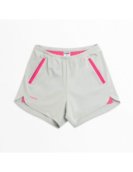 Short Nox Pro Light Grey T22mshprolg Mujer | Ofertas de pádel